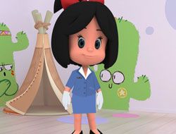 Cleo and Cuquin Dress Up