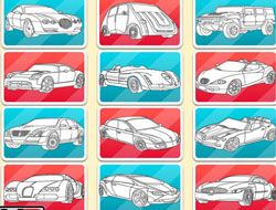 Coloring 16 Cars