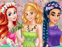 Colors of Spring Princess Gowns