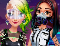 Cyberpunk City Fashion 🕹️ Jogue no CrazyGames