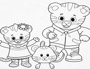 Daniel Tiger Coloring