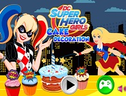 DC Super Hero Girls Cake Decoration