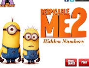 Despicable Me 2 Hidden Numbers
