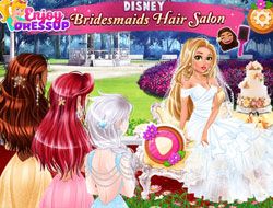 Disney Bridesmaids Hair Salon