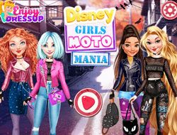 Disney Girls Moto Mania