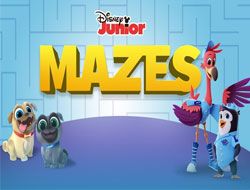 Disney Junior Mazes