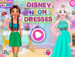 Disney Neon Dresses