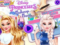 Disney Princesses Makeup Mania