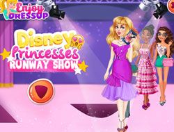 Disney Princesses Runway Show