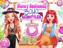 Disney Redheads Boho Hairstyles