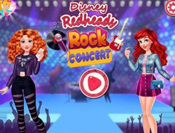 Disney Redheads Rock Concert