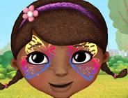 Doc McStuffins Face Paint