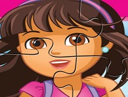 Nick jr. Dora and her friends rules - online puzzle