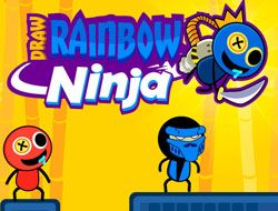 Draw Rainbow Ninja