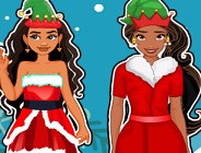 Elena And Moana Christmas Shopping