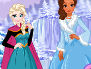 Elsa and Moana Winter Vacation