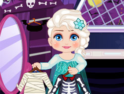 Elsa Halloween Slacking