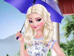 Elsa Rainy Day Fashion