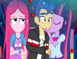 Equestria Girls Secret Kiss