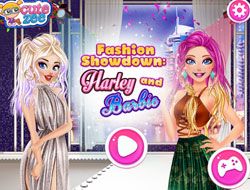 Jogo Fashion Showdown: Barbie And Harley