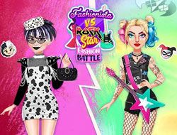 Fashionista vs Rockstar Fashion Battle