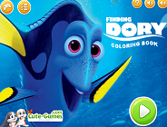 Finding Dory Coloring Book