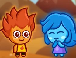 Jogo Fire Hero and Water Princess no Jogos 360