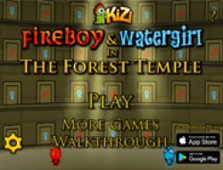 Fireboy and Watergirl 1: Forest Temple jogo no Friv2Online