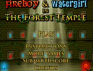 Fireboy and Watergirl in The Forest Temple