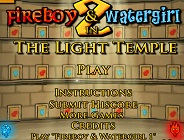 Fireboy and Watergirl in The Light Temple