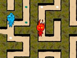 Jogo Fireboy and Watergirl Maze no Jogos 360