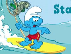 Fishing with Surfer Smurfs