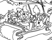 Flintstones Online Coloring