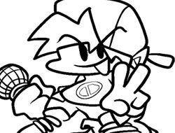 57  Coloring Pages Sonic Fnf Best