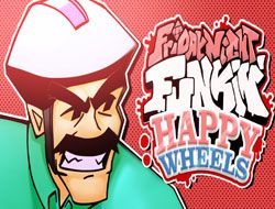 FNF vs Irresponsible Dad (Happy Wheels)