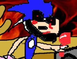 Worst sonic.exe FNF sprite