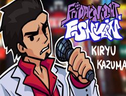 Friday Night Funkin Kiryu Kazuma Skin