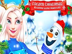 Frozen Christmas Extreme House Makeover