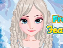 Frozen Elsa Feather Chain Braids