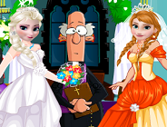 Frozen Sisters Bride Contest