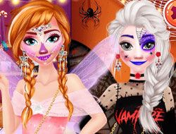Frozen Sisters Halloween Party