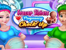Frozen Sisters Pregnancy Check-Up