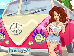 Girls Fix It Music Festival Getaway Van