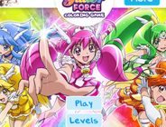 Glitter Force Coloring