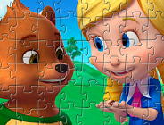 Goldie and Bear Characters Puzzle