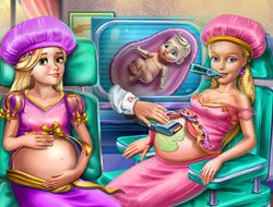 Goldie Princesses Pregnant Checkup