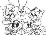 Gumball Coloring Book