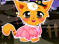 Halloween Kitten Dress Up