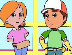 Handy Manny Online Coloring