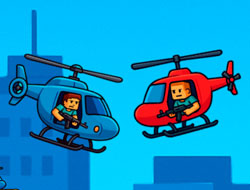 Helicopter Battle Steve 2 Player